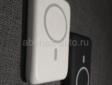 Power bank с беспроводной зарядкой/Внешний магнитный аккумулятор/MagSafe iPhone/Магнитный повербанк под заказ