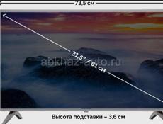 Телевизор Hartens HTY-32HDR06B-S2 32" HD, серый металлик под заказ 