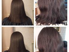 Кератиновое выпрямление ботокс волос 