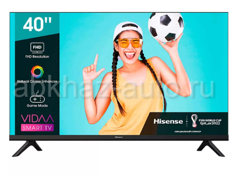 Телевизор Hisense 40 100 см  Smart TV (Новые Гарантия) 