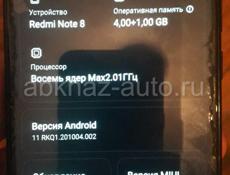 Продается телефон Redmi Note 8  4/64