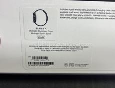 Новые запакованные Apple Watch 7 45mm midnight 