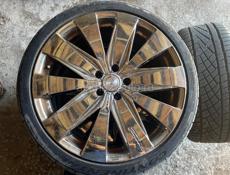 Шины с дисками 4 шт Continental 245/35 R20