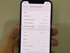 iPhone X 256gb silver 