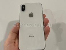 iPhone X 256gb silver 