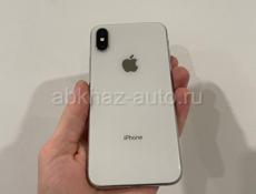 iPhone X 256gb silver 