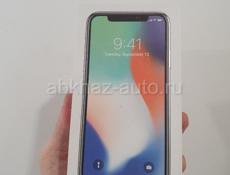 iPhone x 64 gb silver 