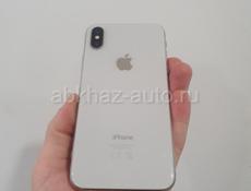 iPhone x 64 gb silver 