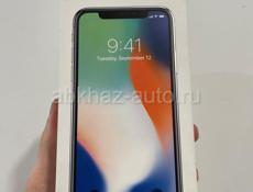 iPhone X 64gb silver 