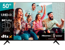 Телевизор Hisense 50 127 см HDR10+   Smart TV (Новые Гарантия) 