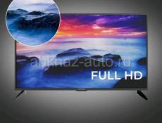 Телевизор Hartens HTY-43FHD06B-S2 43" Full HD, серый металлик