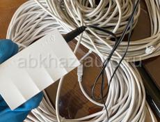 свитч и интернет провода 