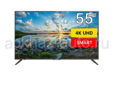 Телевизор Telefunken Экран 55 139 см 4K HDR10 Smart TV (Новые Гарантия)