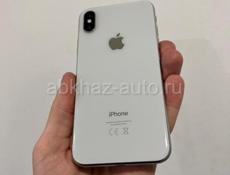 iPhone X 256gb silver 