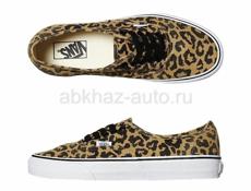 Кеды Vans Authentic Leopard 43р новые Оригинал