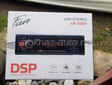 Автомагнитола FIERO CR-1DSP процессорная новая  1DIN