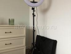 Светодиодная кольцевая лампа 96Вт, 45 см