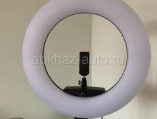 Светодиодная кольцевая лампа 96Вт, 45 см