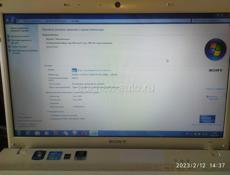 Ноутбук sony vaio 15,6