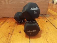 Гантели Starfit, вес 5 кг.