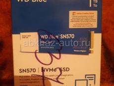 SSD m2 nvme 1TB Western Digital Blue (состояние отличное)