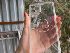 Противоударный силиконовый чехол-накладка с медведем LUXO🤍 Модель: iPhone 11 PRO MAX  