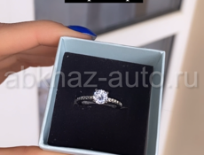 Модное дизайнерское обручальные кольца с кристаллами циркония, размер 16