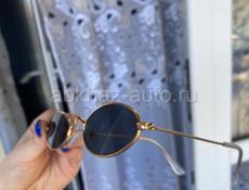 Солнцезащитные очки в стиле ретро, небольшая оправа, модный дизайн🖤 Черно-золотые  