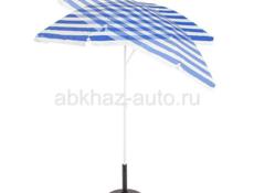 Зонт полосатый, диаметр - 200 см