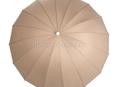 Зонт темно-бежевый, диаметр: 240 см 
