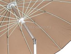 Зонт темно-бежевый, диаметр: 240 см 