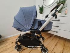 Продам коляску bugaboo, автокресло ,качелю