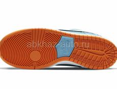 Кроссовки Nike SB Dunk Low Club 58 Gulf (голубой)