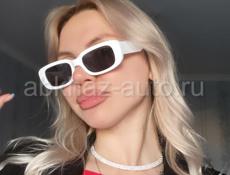 Винтажные солнцезащитные очки в квадратной оправе