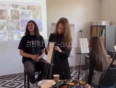 Сегодня в 17:00 художница Кристина Гааг проводит мастер-класс в Бригантине.