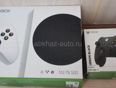 Xbox SERIES S + второй оригинальный геймпад