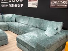 Новый модульный диван на металлокаркасе 