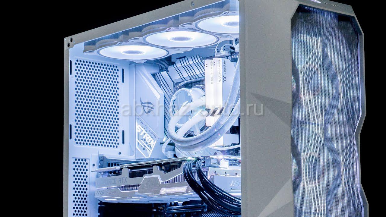 Белая сборка. White PC build. White PC. Супер Уайт компьютер.