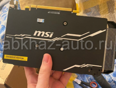 Видеокарта MSI GeForce RTX 2060 super ventus GP