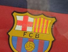 Футболка с автографами игроков FC Barcelona