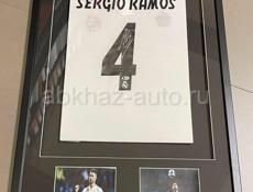 Футболка FC "Real Madrid" с автографом Серхио Рамоса