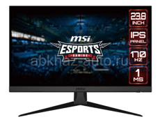 Монитор игровой MSI 24  170 Гц Отклик 1 мс. 