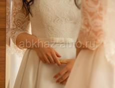 Свадебное платье 54 размер 