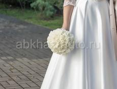 Свадебное платье 54 размер 