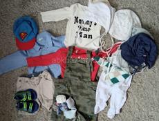 Пакет одежды на малыша 62-74