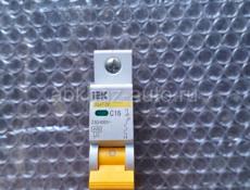 Выключатель автоматический IEK(1 фазный) C16