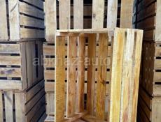 Новые деревянные ящики