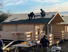 Бригада для монтажа деревянных домиков свободна с 1 марта
