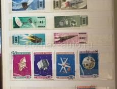 Альбом почтовых марок стран мира Космос 