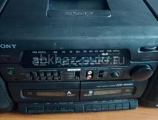 Японский двух кассетный магнитофон Ретро 90-х 